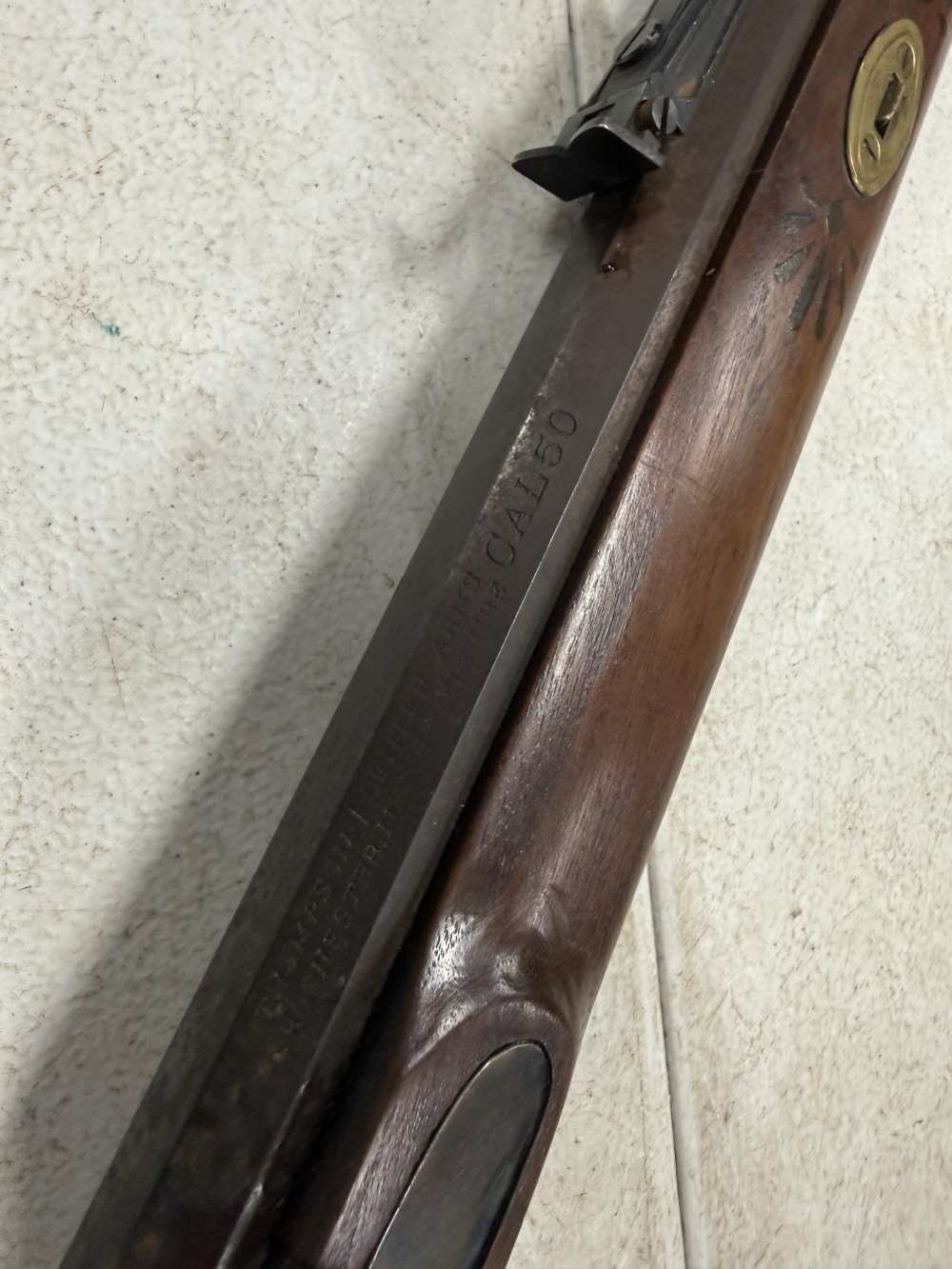 Thompson center hawken 50cal 28” muzzleloader -img-5