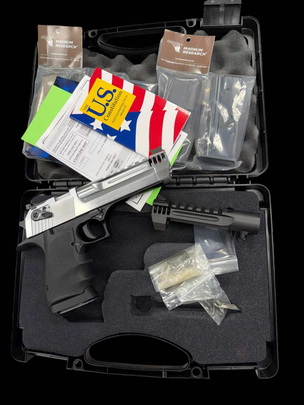 MAGNUM RESEARCH DESERT EAGLE MK XIX L5 50 AE AND 44 MAG COMBO-img-1