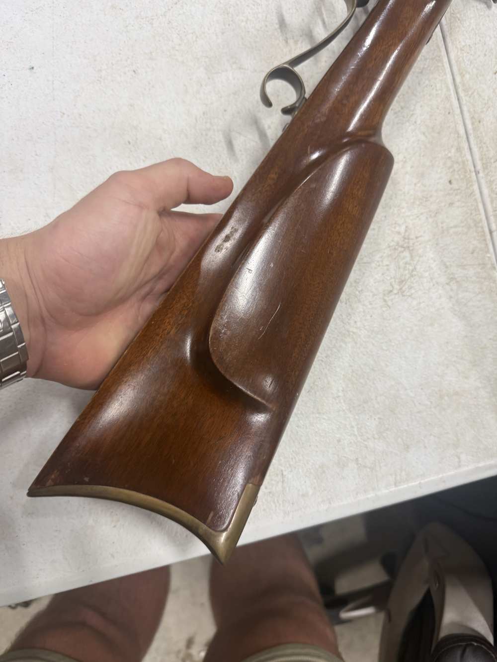 Thompson center hawken 45cal 28” muzzleloader -img-11