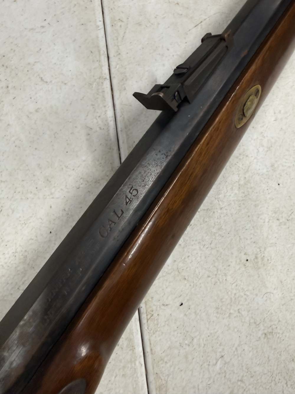 Thompson center hawken 45cal 28” muzzleloader -img-5