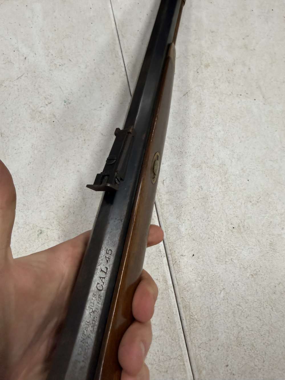 Thompson center hawken 45cal 28” muzzleloader -img-16