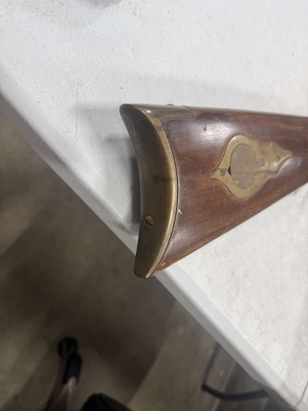 Thompson center hawken 45cal 28” muzzleloader -img-4