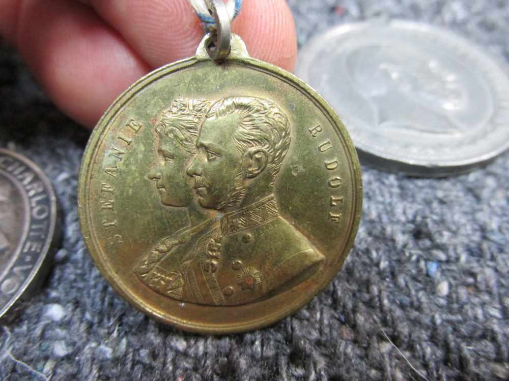 3 VINTAGE MEDALS; PRUSSIAN, AUSTRO-HUNGARIAN-GERMAN EMPIRE-img-3