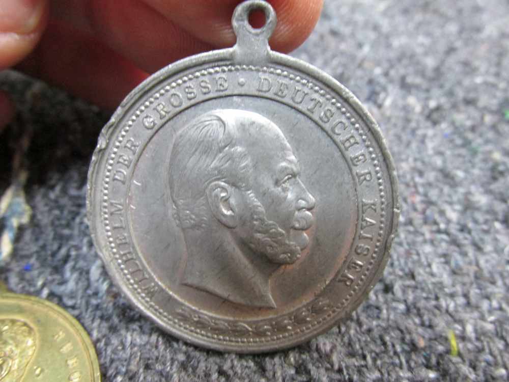 3 VINTAGE MEDALS; PRUSSIAN, AUSTRO-HUNGARIAN-GERMAN EMPIRE-img-2