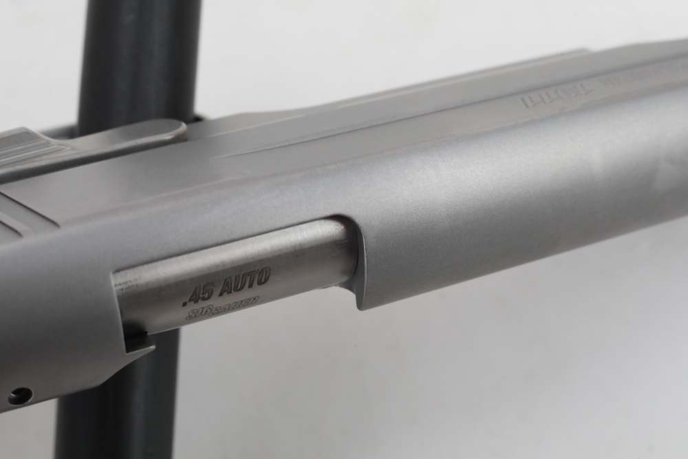 Sigsauer 1911 45 acp s/s NICE! match grade! NO Reserve!-img-21