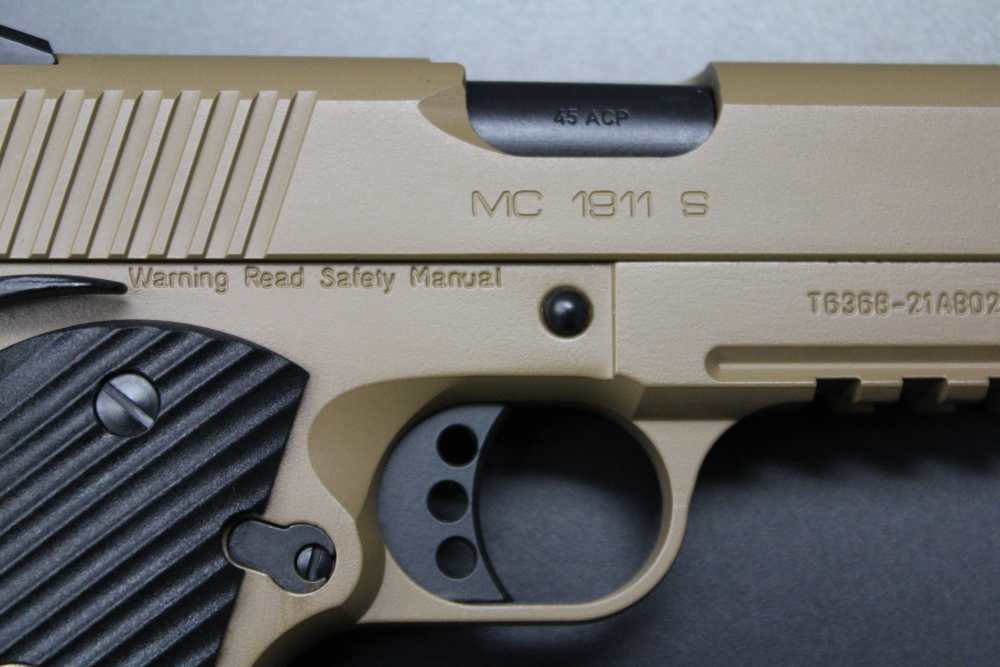 EAA Girsan MC1911 S 45 ACP 5” Government Flat Dark Earth -img-11
