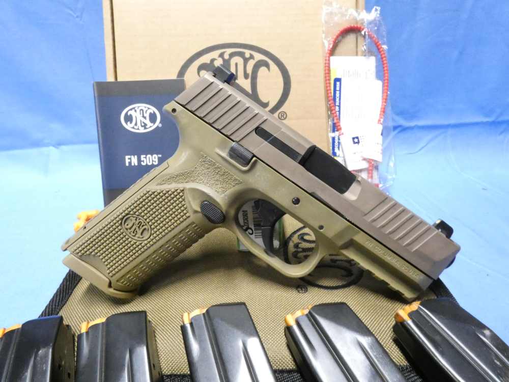 F.N. FN MODEL 509 9MM 4" FDE *6-17 ROUND MAGS* 66-100489 *NO RESERVE*-img-7