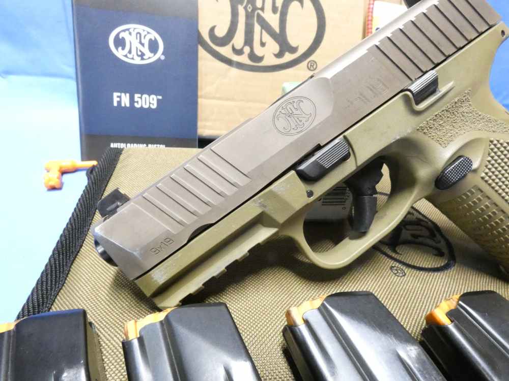 F.N. FN MODEL 509 9MM 4" FDE *6-17 ROUND MAGS* 66-100489 *NO RESERVE*-img-6