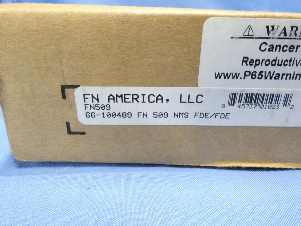 F.N. FN MODEL 509 9MM 4" FDE *6-17 ROUND MAGS* 66-100489 *NO RESERVE*-img-17