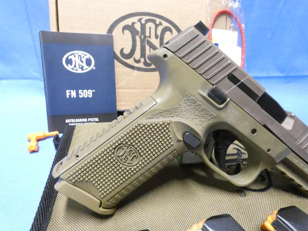 F.N. FN MODEL 509 9MM 4" FDE *6-17 ROUND MAGS* 66-100489 *NO RESERVE*-img-8