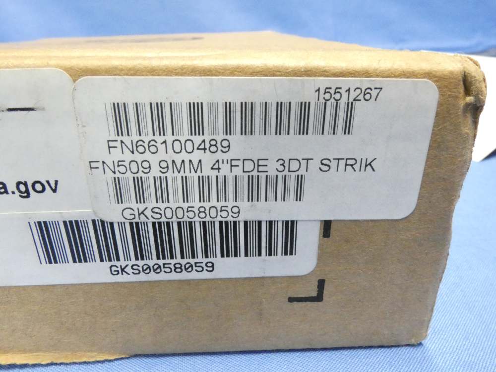F.N. FN MODEL 509 9MM 4" FDE *6-17 ROUND MAGS* 66-100489 *NO RESERVE*-img-18