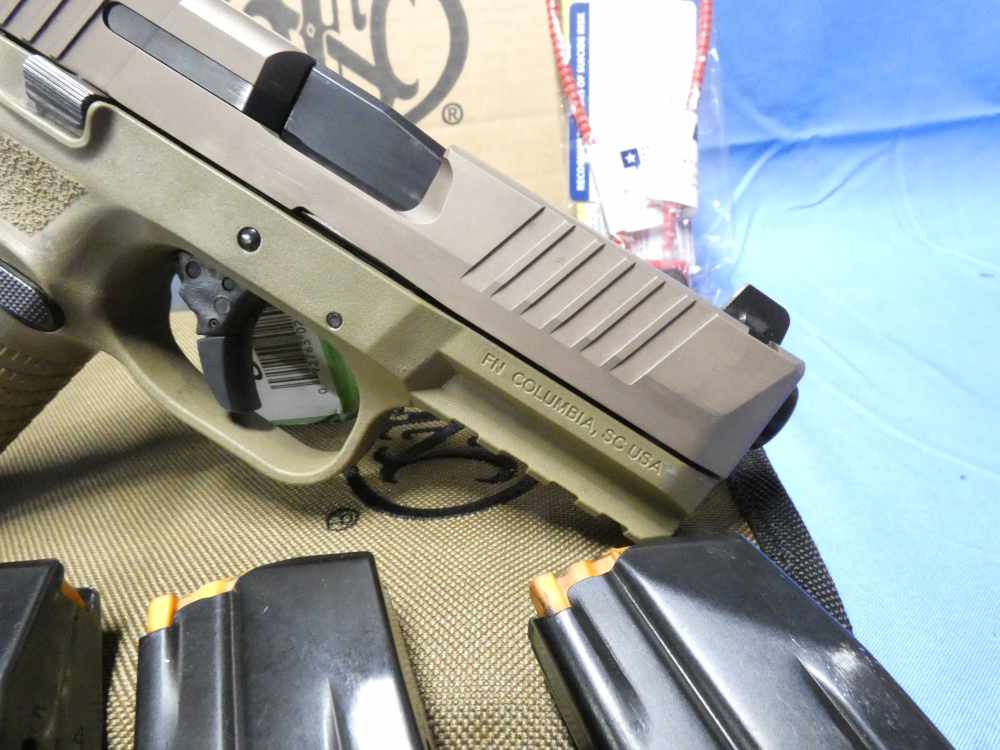 F.N. FN MODEL 509 9MM 4" FDE *6-17 ROUND MAGS* 66-100489 *NO RESERVE*-img-10