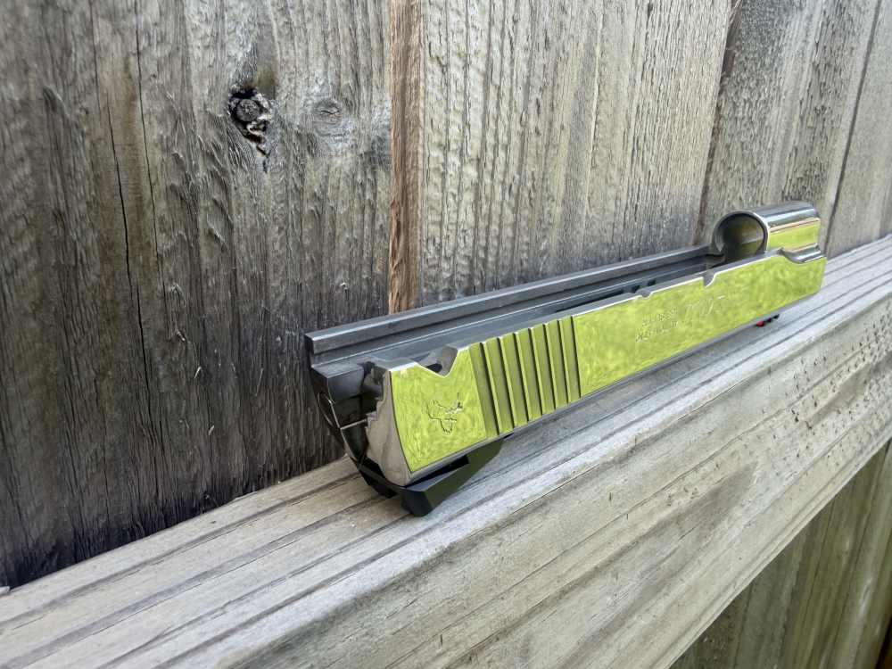 NEW Colt 1911 Government 38 Super Slide Series 70 post pre war engrave gold-img-6