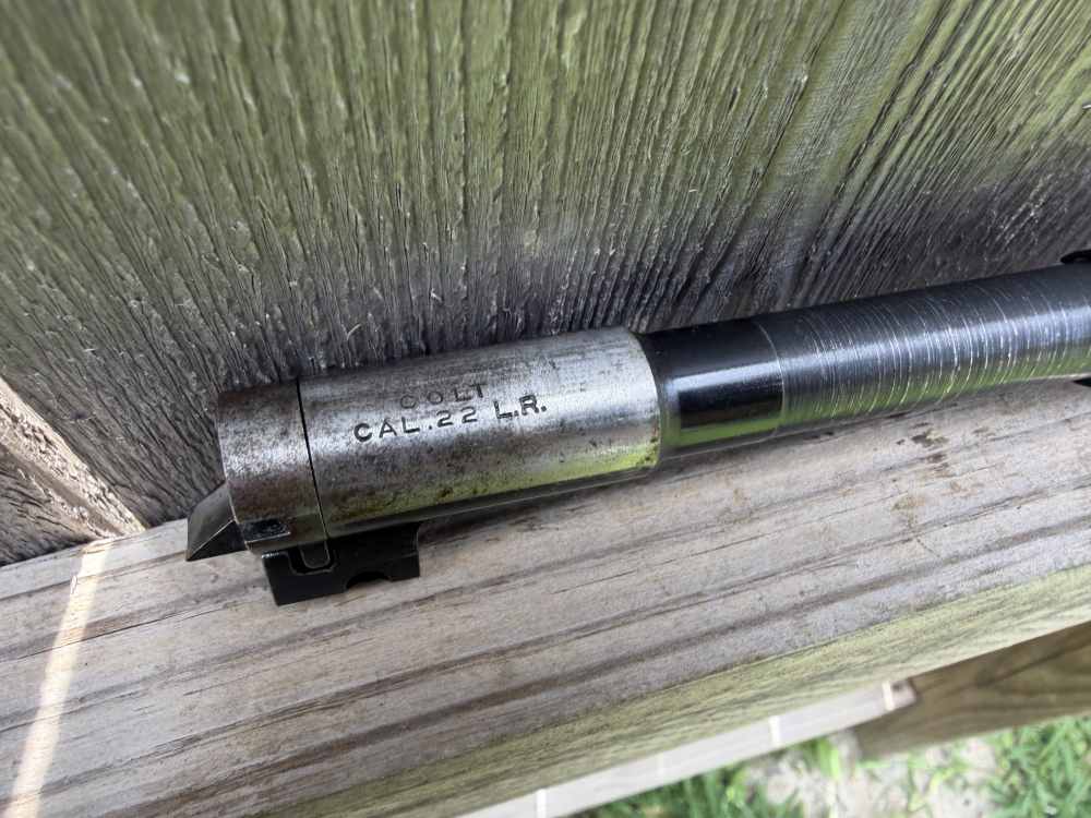 RARE Post War 1950s Colt 1911 ACE Complete Barrel Slide 22 45 38 super-img-9