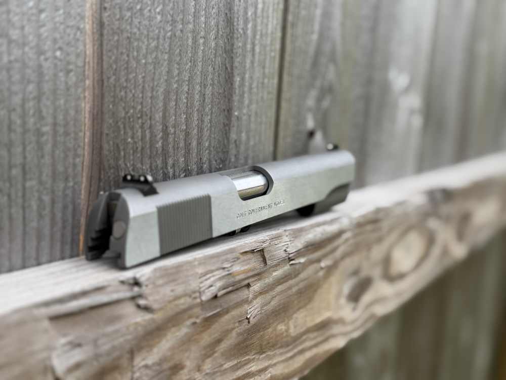 Factory Colt 1911 38 Super Slide Barrel Government Series Upper Engrave Ace-img-14