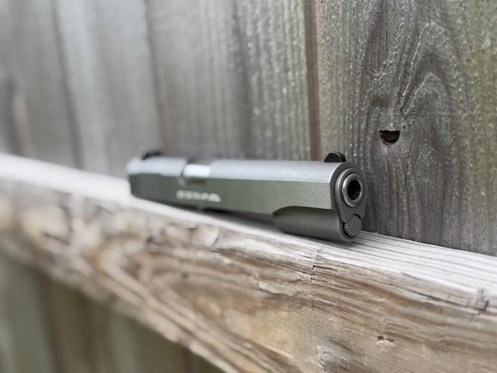 Factory Colt 1911 38 Super Slide Barrel Government Series Upper Engrave Ace-img-13