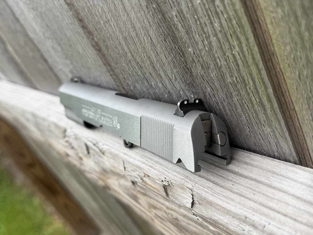 Factory Colt 1911 38 Super Slide Barrel Government Series Upper Engrave Ace-img-2