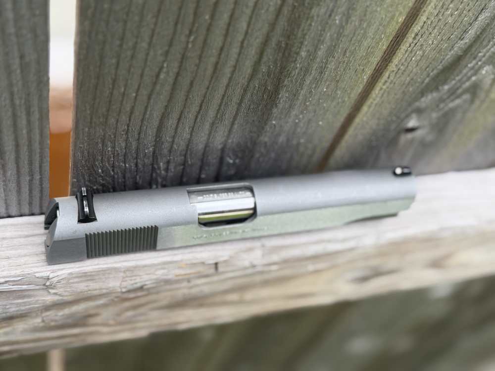 Factory Colt 1911 38 Super Slide Barrel Government Series Upper Engrave Ace-img-18