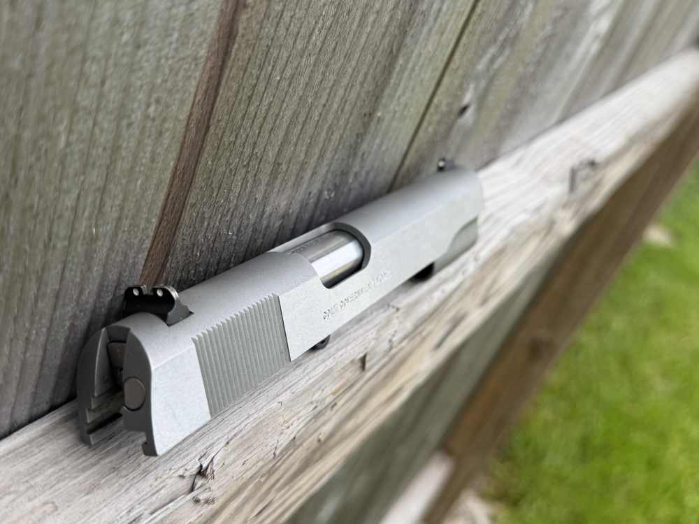 Factory Colt 1911 38 Super Slide Barrel Government Series Upper Engrave Ace-img-8