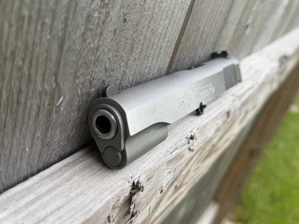 Factory Colt 1911 38 Super Slide Barrel Government Series Upper Engrave Ace-img-3