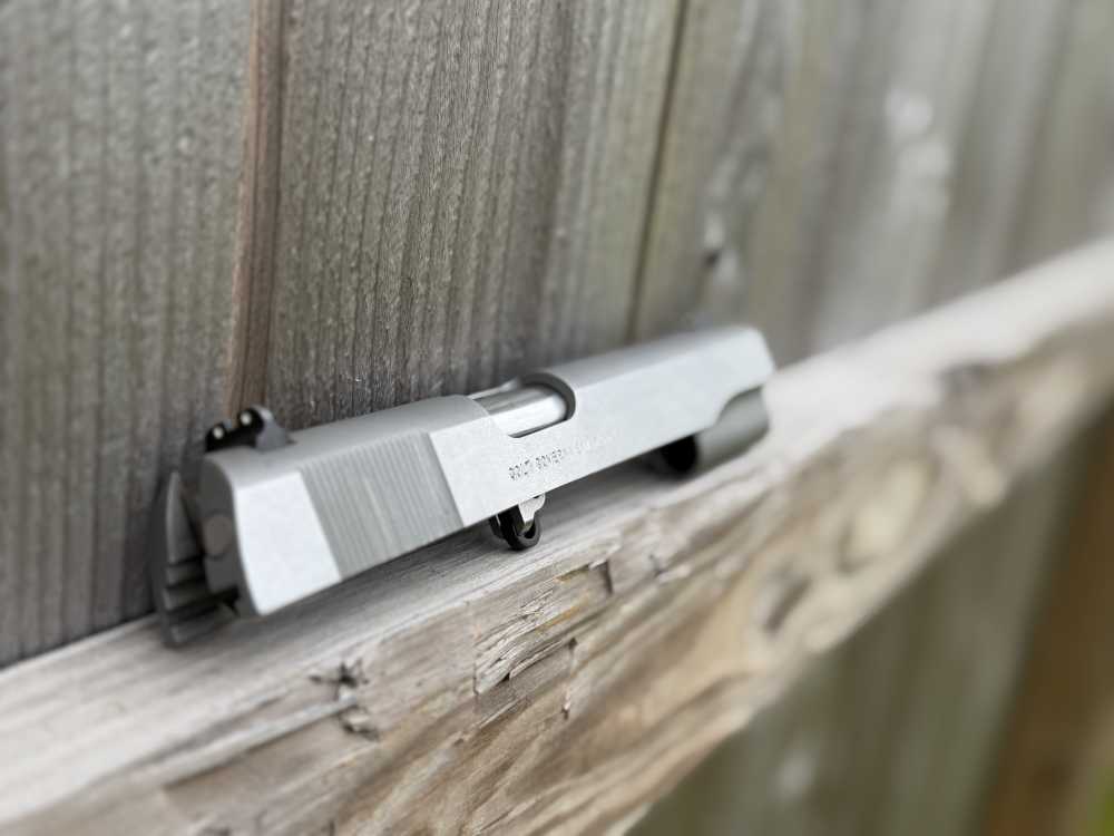 Factory Colt 1911 38 Super Slide Barrel Government Series Upper Engrave Ace-img-11