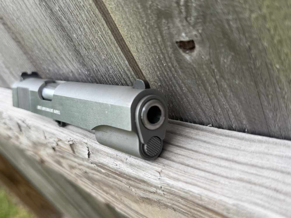 Factory Colt 1911 38 Super Slide Barrel Government Series Upper Engrave Ace-img-7