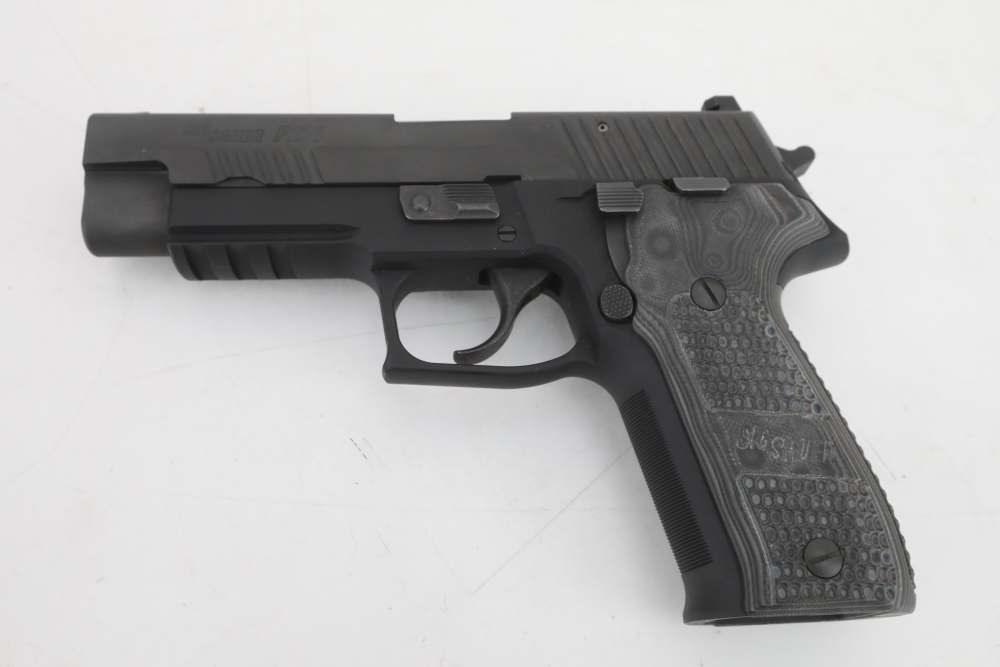 Sig Sauer P226 9mm! Tritium Sights! Wood grips! NO Reserve!-img-0