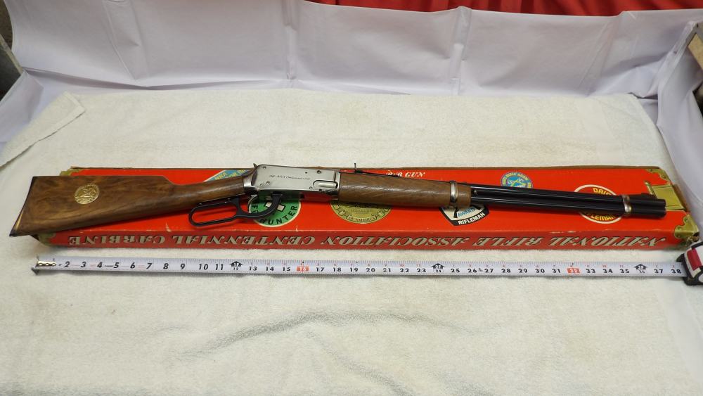Daisy Model NRA Centennial 1971 BB Gun Saddle Ring Carbine w/ box -img-35