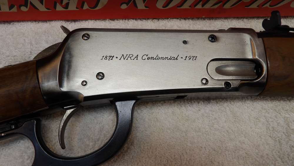 Daisy Model NRA Centennial 1971 BB Gun Saddle Ring Carbine w/ box -img-11