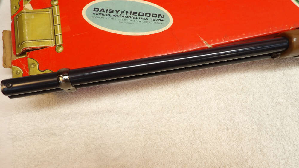 Daisy Model NRA Centennial 1971 BB Gun Saddle Ring Carbine w/ box -img-19