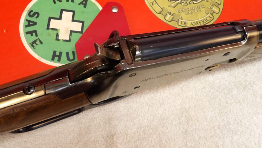 Daisy Model NRA Centennial 1971 BB Gun Saddle Ring Carbine w/ box -img-16