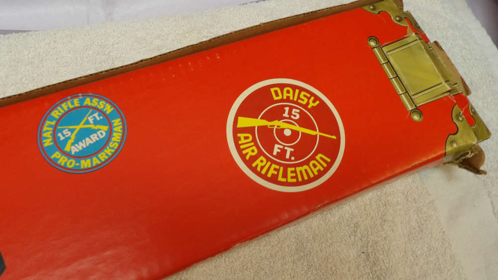 Daisy Model NRA Centennial 1971 BB Gun Saddle Ring Carbine w/ box -img-26