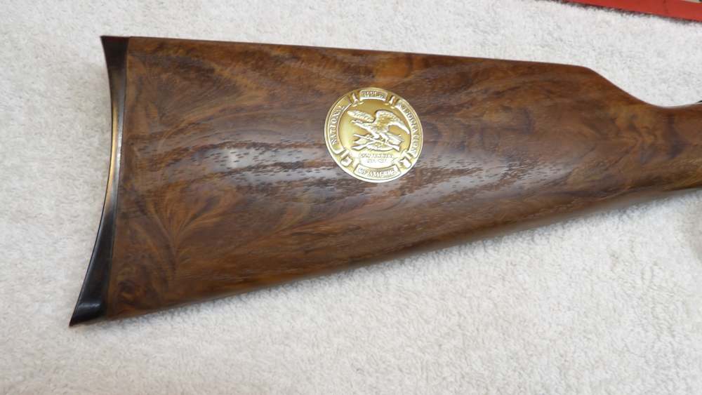 Daisy Model NRA Centennial 1971 BB Gun Saddle Ring Carbine w/ box -img-8