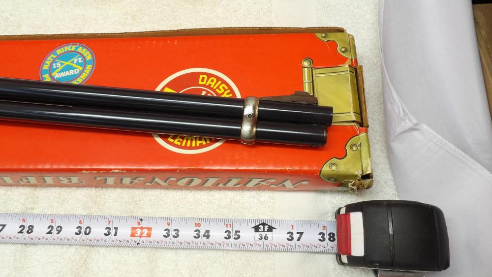 Daisy Model NRA Centennial 1971 BB Gun Saddle Ring Carbine w/ box -img-36