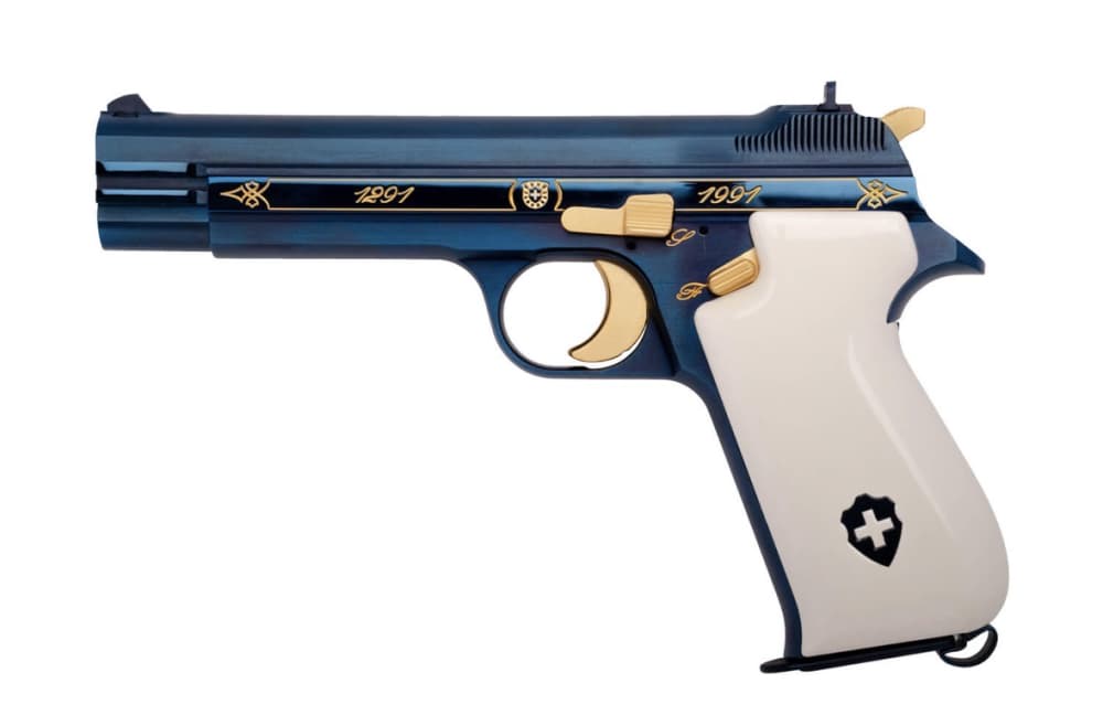 Extremely Rare Swiss Sig AG P210 700 Year Commemorative Grips *PREORDER*-img-0