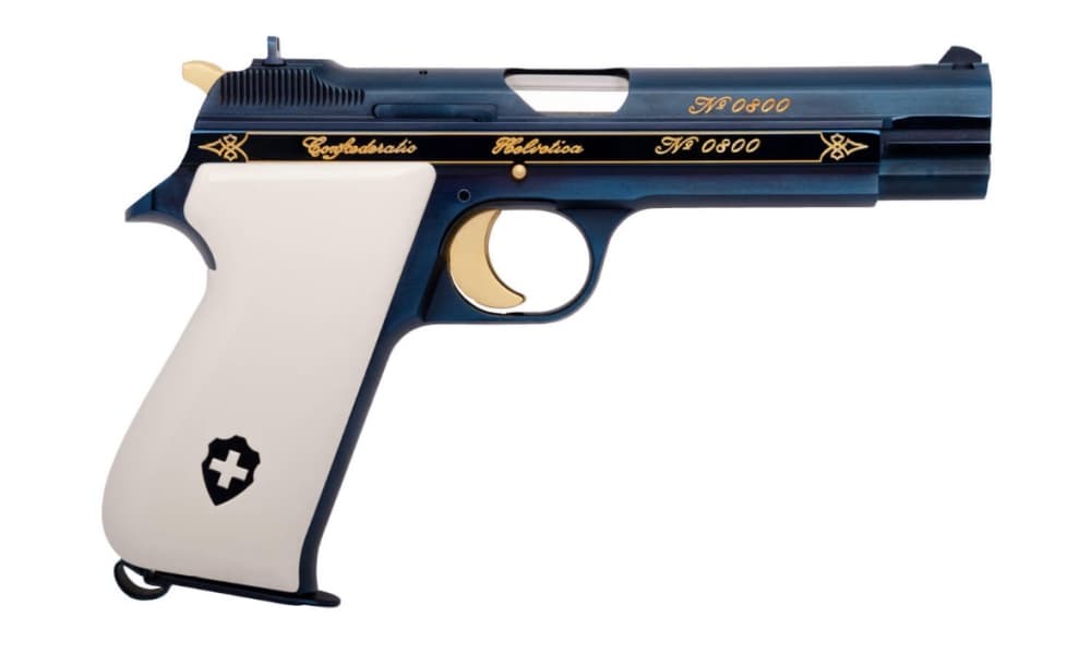 Extremely Rare Swiss Sig AG P210 700 Year Commemorative Grips *PREORDER*-img-1