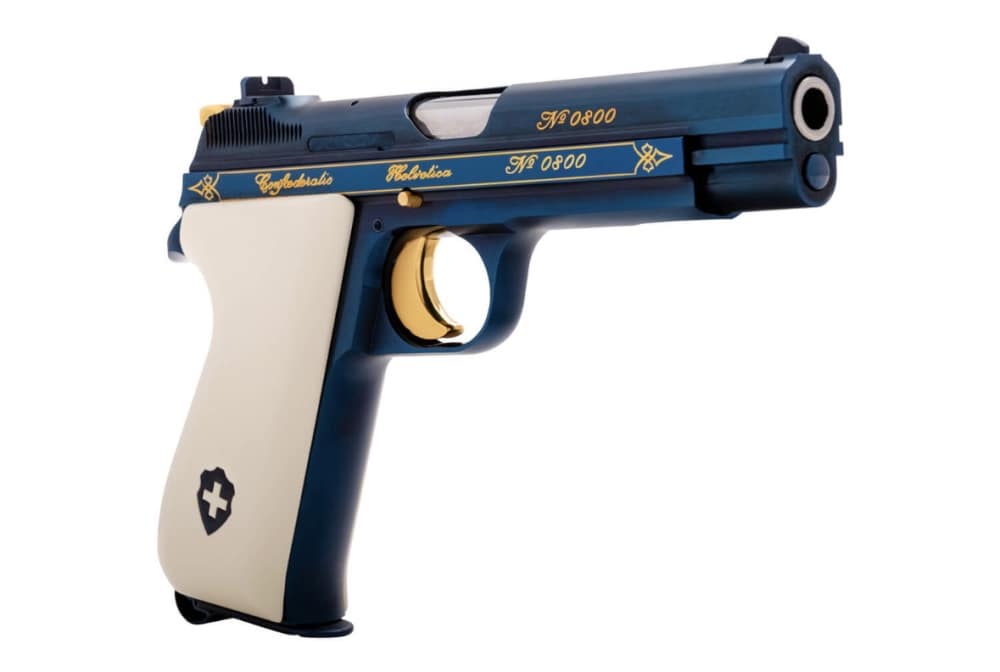 Extremely Rare Swiss Sig AG P210 700 Year Commemorative Grips *PREORDER*-img-2