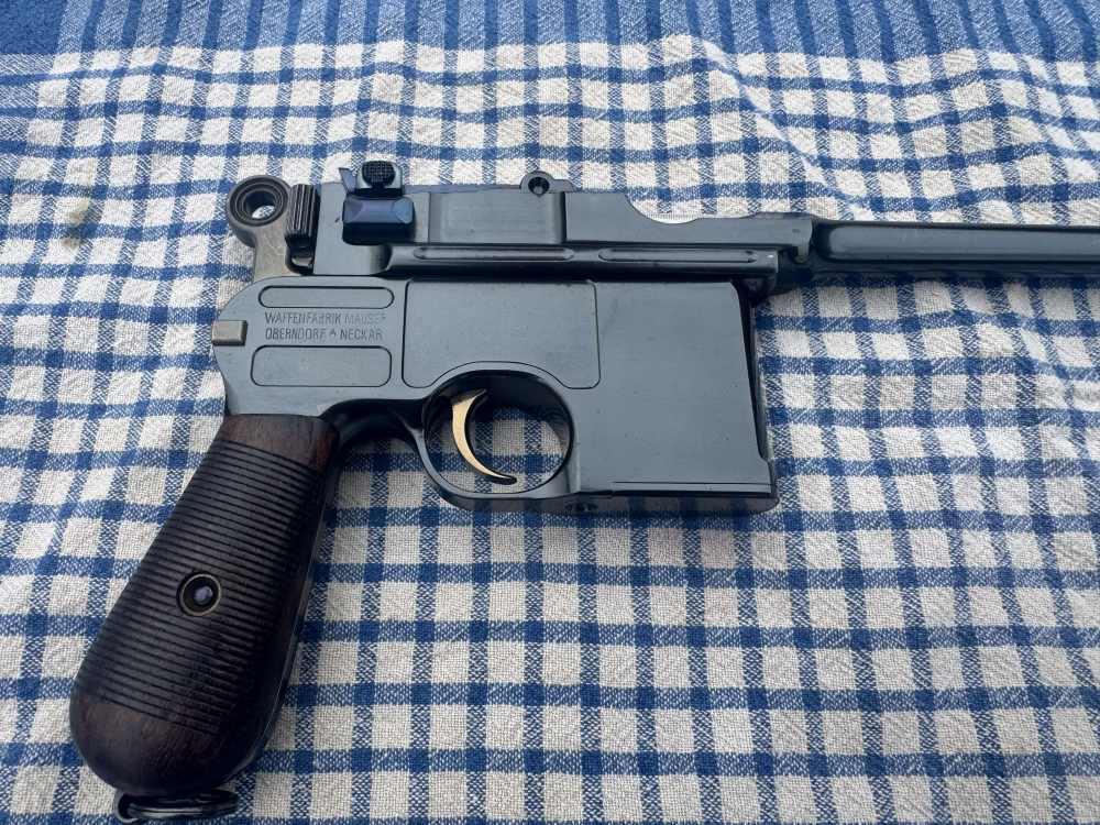 Mauser C96 Broomhandle Rare Large Ring Hammer 1903 (All Matching)-img-2