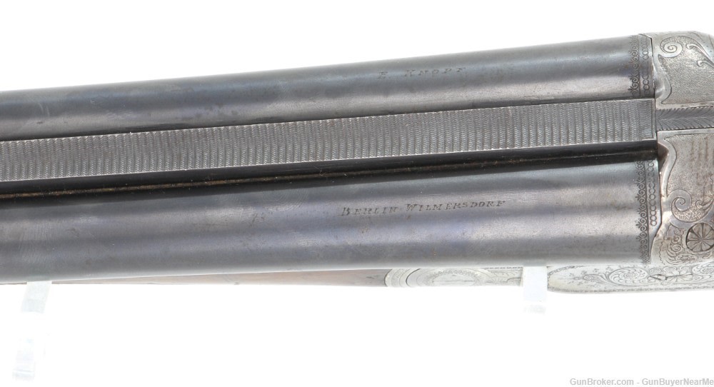 Krupp Laufstahl (fluid steel) Berlin Wilmersdorf E. Knof 16ga Shotgun 28.25-img-11