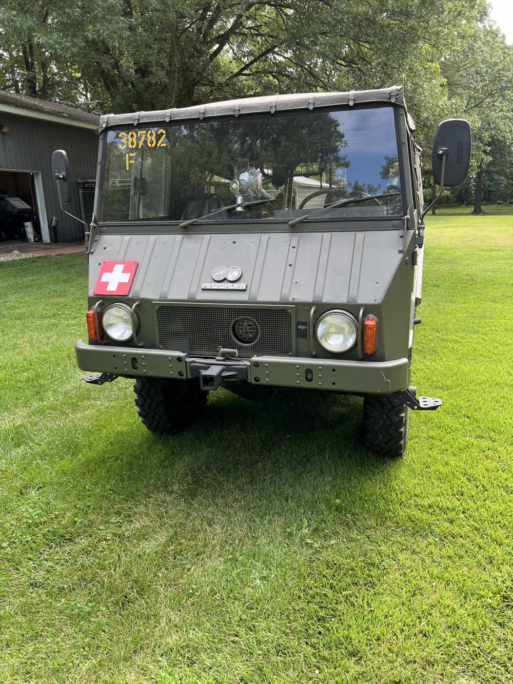 ?? FOR SALE: 1982 Steyr Pinzgauer 712M 6x6 – Street Legal, Fully Refurbishe-img-0
