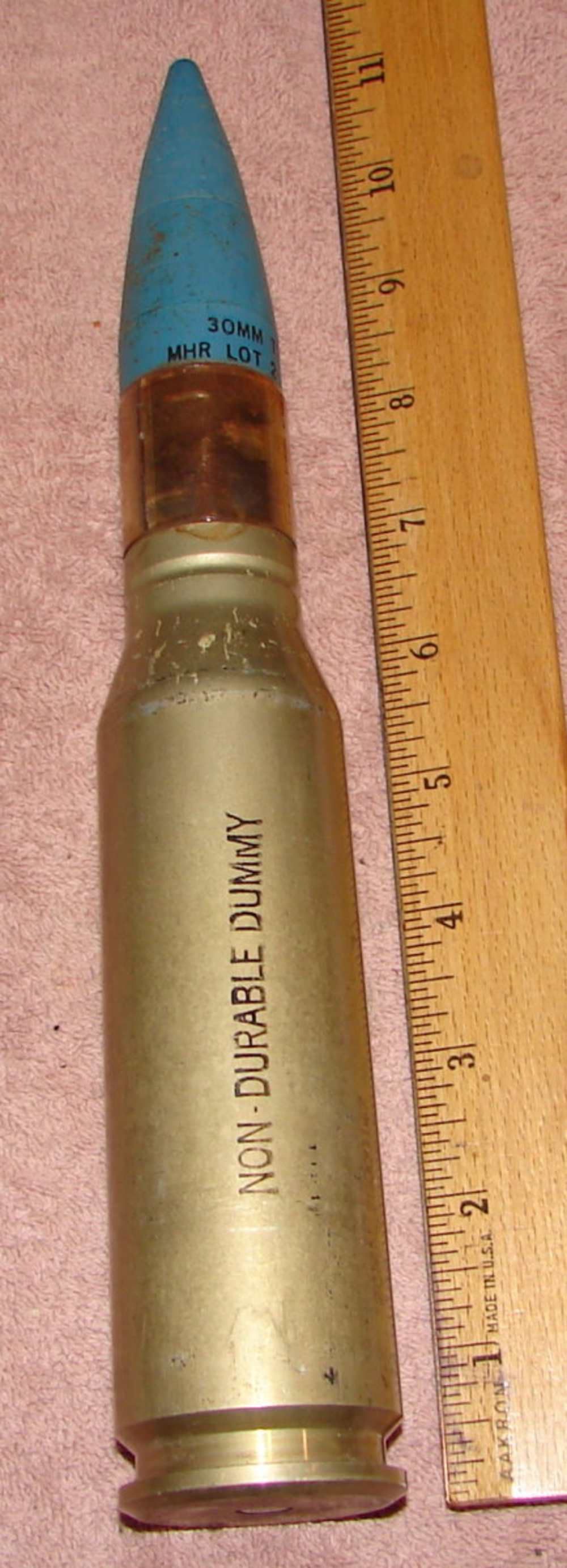 Gau Exp. 30MM X 173 Non-Durable Dummy From a Cache Of Only 5 30mm-img-4