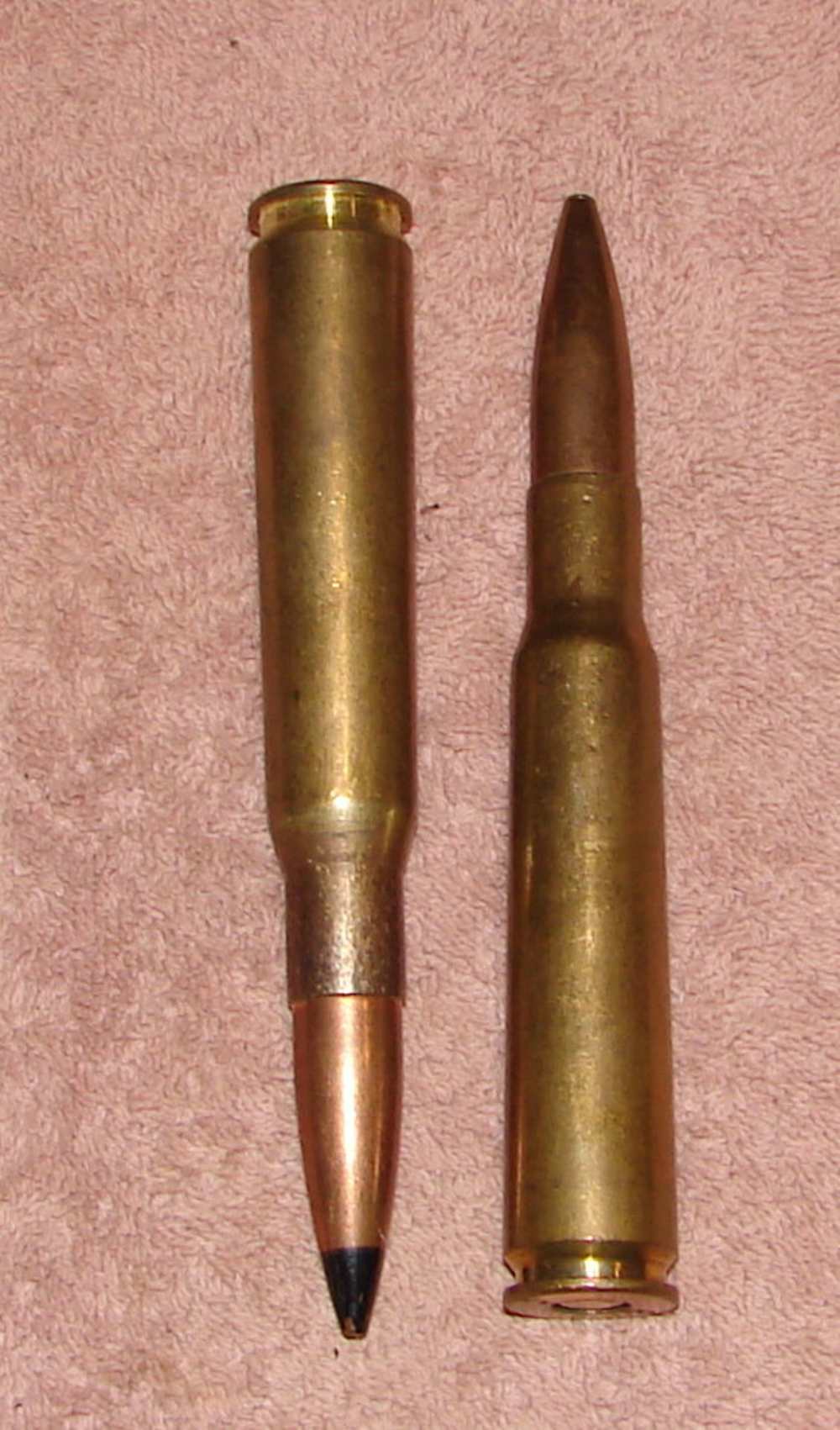 Lot Sale: 2 Live 12.7 X 99 Machine Gun Rounds Belgium/Egypt.....LIVE-img-1