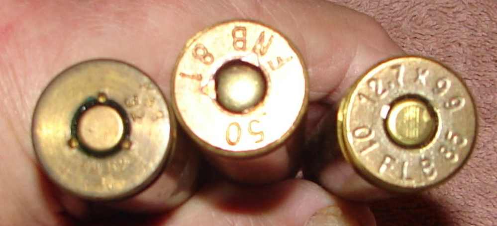 Lot of 3 12.7 X 99 Foreign LIVE Rounds.-img-3