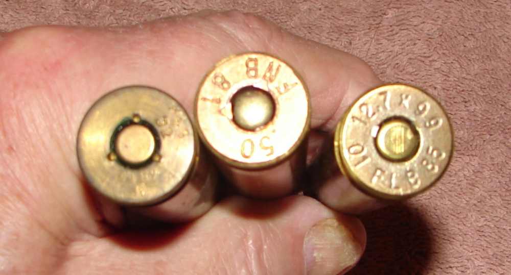 Lot of 3 12.7 X 99 Foreign LIVE Rounds.-img-4