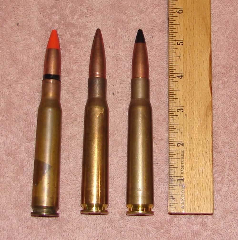 Lot of 3 12.7 X 99 Foreign LIVE Rounds.-img-5