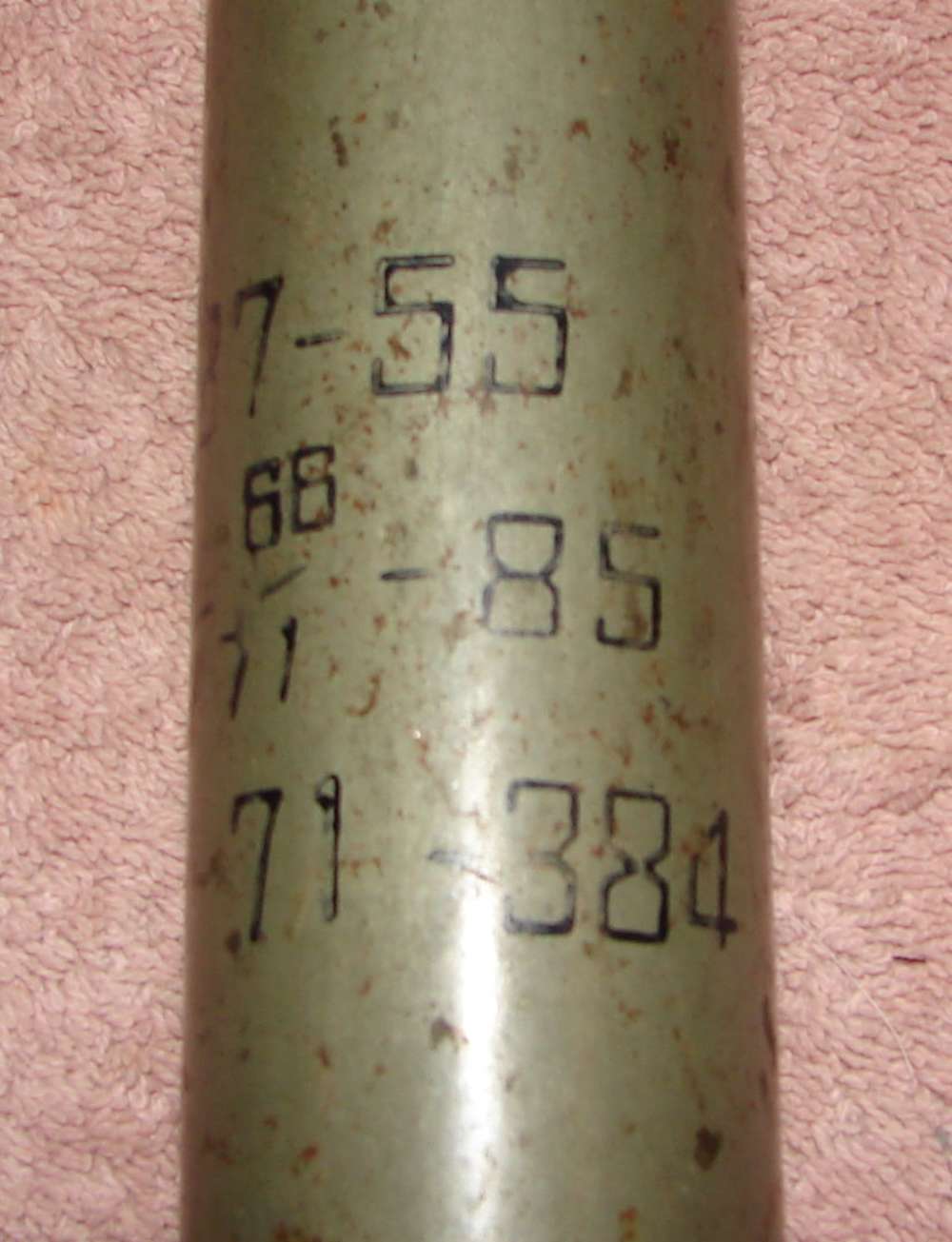 CHINESE COMMUNIST 37MM X 247 Anti Air-Craft Cannon Round?? Inert 37mm-img-4