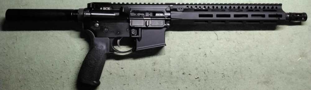 BCM4 Bravo Company AR Pistol 5.56 NATO SN W38708 BCM Components-img-0