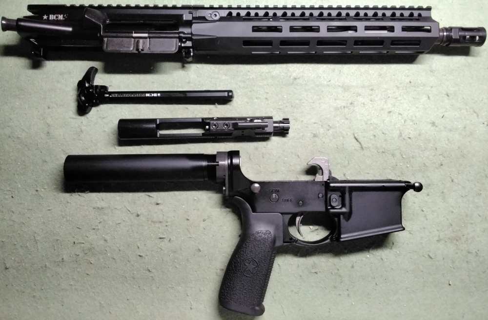 BCM4 Bravo Company AR Pistol 5.56 NATO SN W38708 BCM Components-img-2