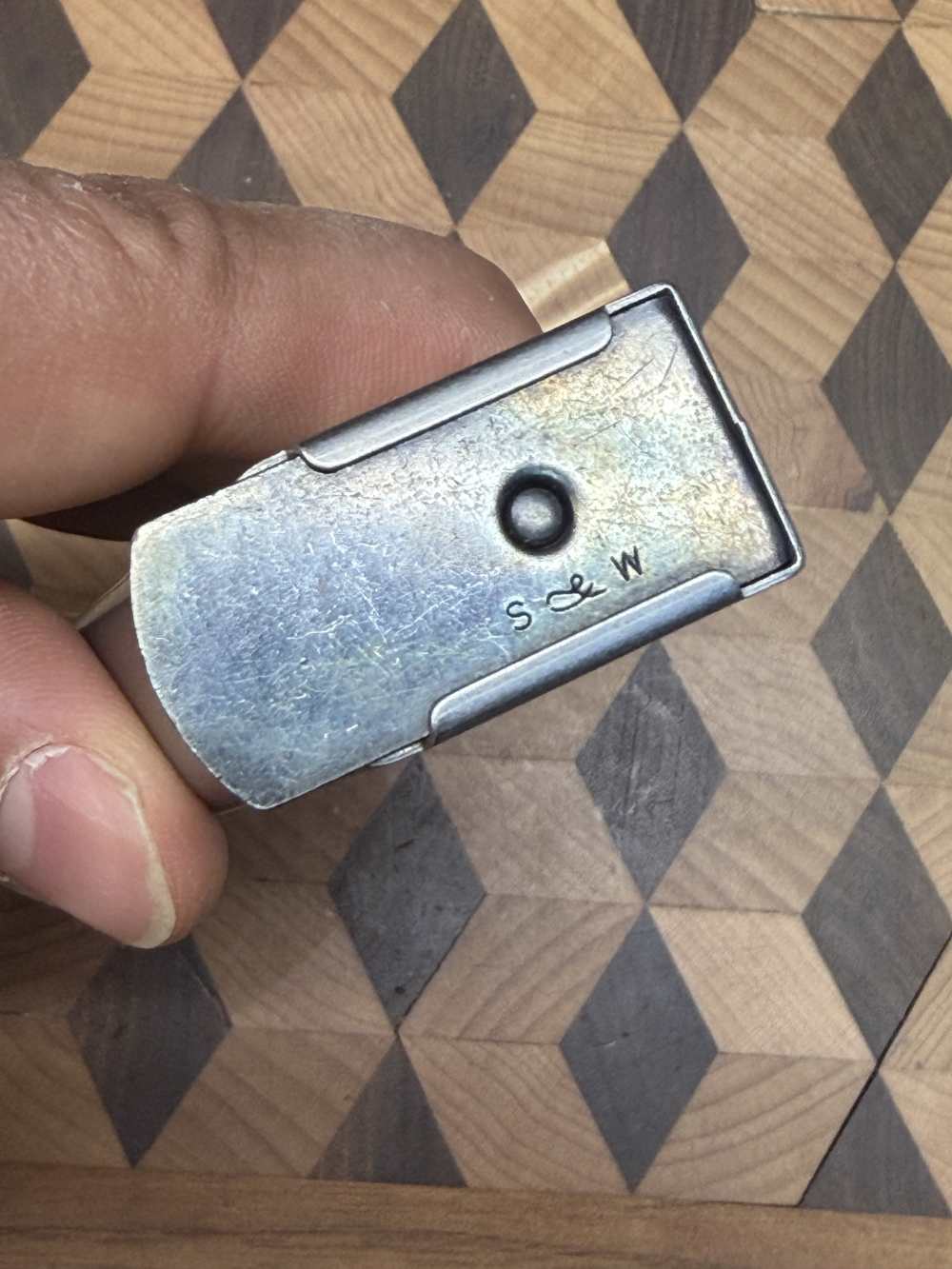 STAINLESS! vintage S&W model 59 magazine “Lazy &” 15rd 9mm-img-2