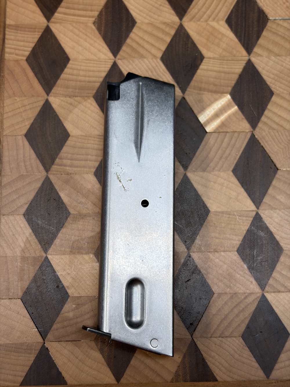 STAINLESS! vintage S&W model 59 magazine “Lazy &” 15rd 9mm-img-1